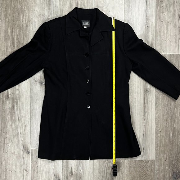 Chantal Collection Vintage Black Size 14 Women's Jacket - Picture 5 of 7